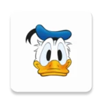 donald duck android application logo